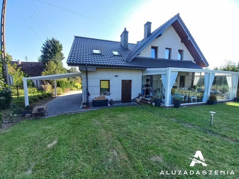 Aluminiowe zadaszenie tarasu, Pergola