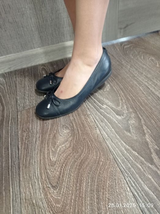 Балеткі чешкі шкіряні