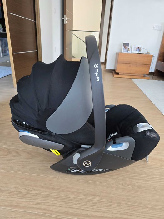 Ovo Cybex Cloud Z i-Size + redutor + adaptadores carrinho