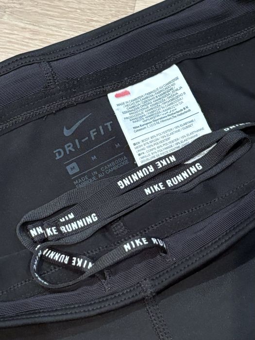 Лосіни бігові nike running на dri fit, розмір m