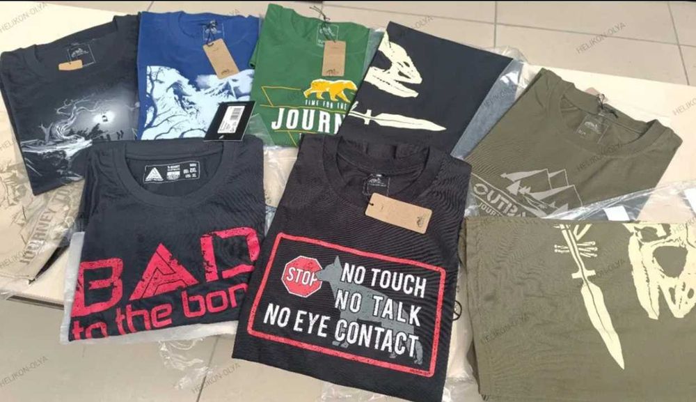 ‼️Футболки HELIKON TEX T-SHIRT тенниски поло великий ассортимент ‼️