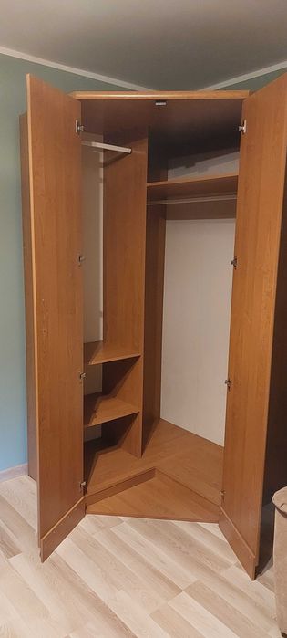 Meble zestaw segmentowy "POP-SYSTEM" BRW Olcha miodowa