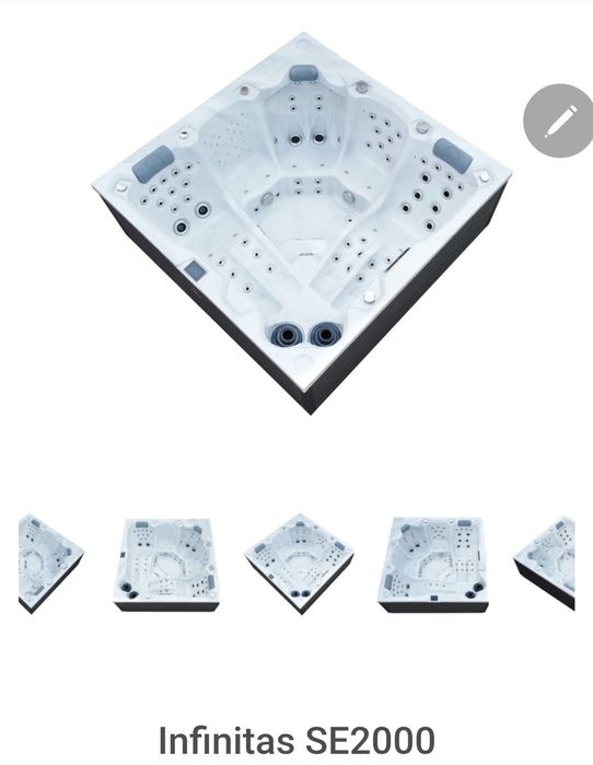 Jacuzzi ogrodowe infinitas se2000 nowość!