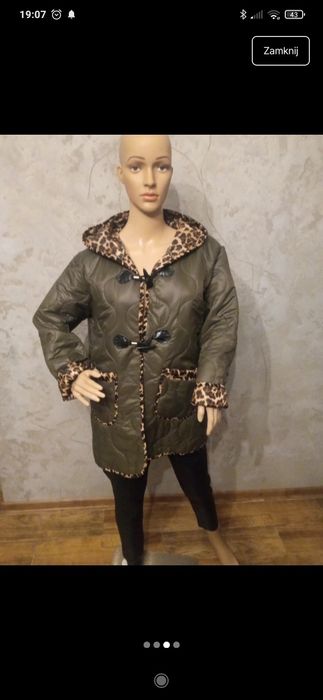Kurtka wiosenna damska