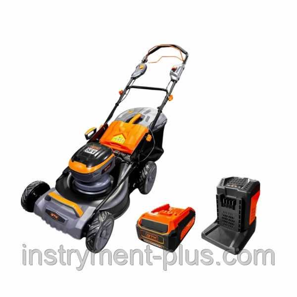 Газонокосарка акумуляторна GTM LM56/480SP-V KIT самохідна 56В+АКБ і ЗП