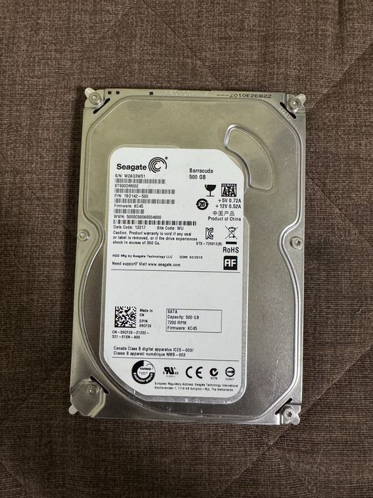 seagate barracuda 500gb - купить комплектующие для ПК - Цена на OLX.ua