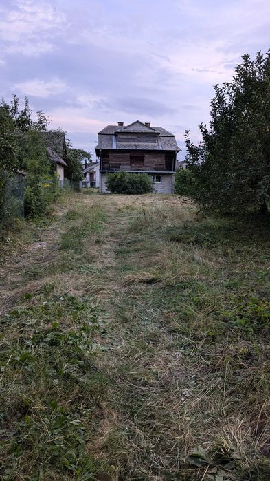 Siedlisko Hutków k. Krasnobród, dom, budynki gospodarcze