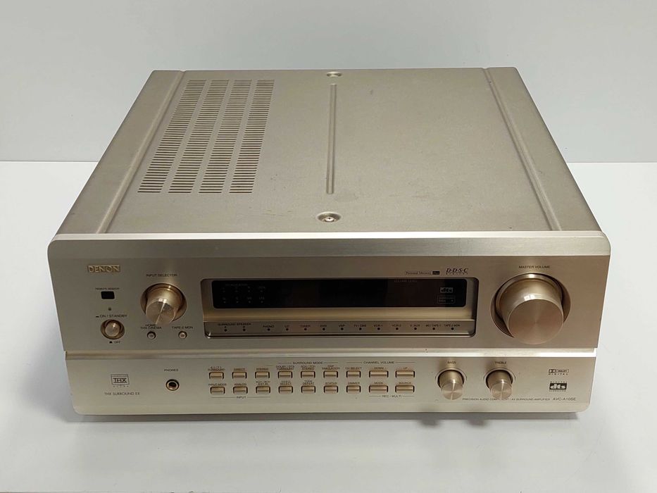 Предтоповый золотистый элитный AV-усилитель Denon AVC-10SE 22 кг.