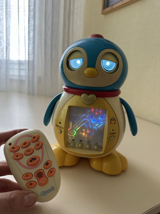 Інтерактивний пінгвін Тіша (Play Smart) — Казки, USB, Нічник
