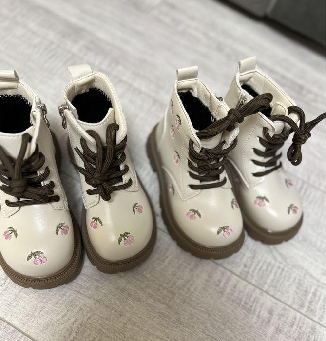 Чоботи демісезонні,ботинки для девочки,ботинки 27(16см)