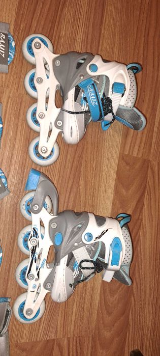 Ролікі/ковзани дитячі Ramiz 27-30 +захист +шолом