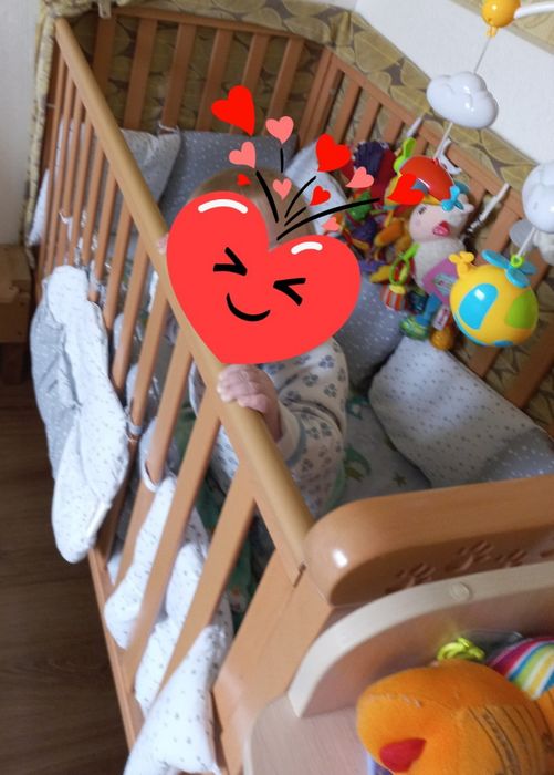 Срочно!!!Детская кроватка Veres и дополнение к ней