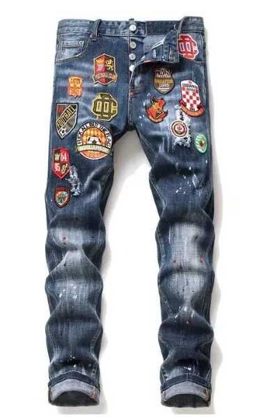 Męskie spodnie dżinsowe DSQUARED2 NOWOŚĆ Proudexl rozm L 32