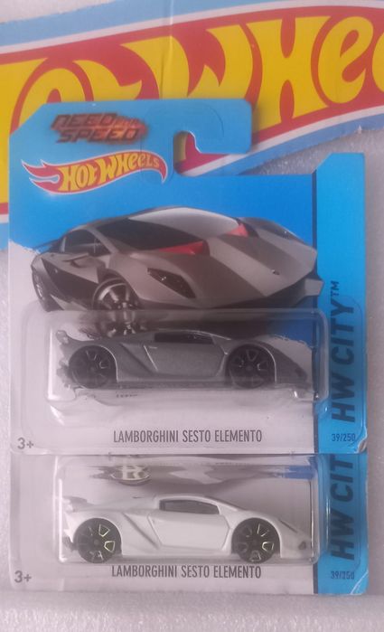 Conjunto 2  lamborguini sesto elemento hot wheels