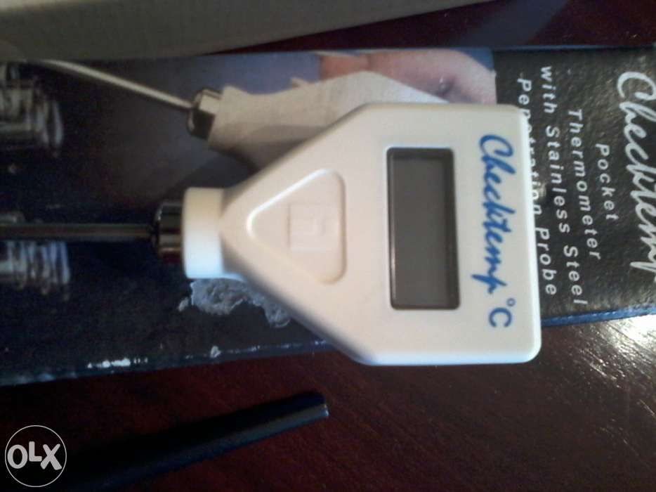 Termometro para a restauraçao