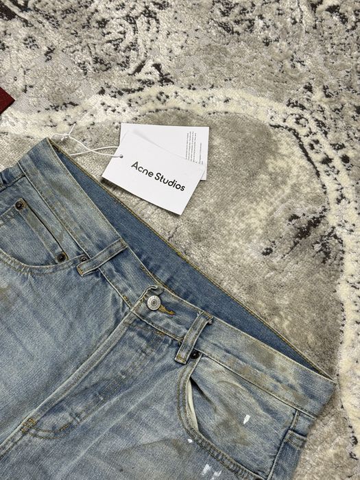 Джинсы Acne Studios bootcut relaxed fit jeans 2021 акне студио flared