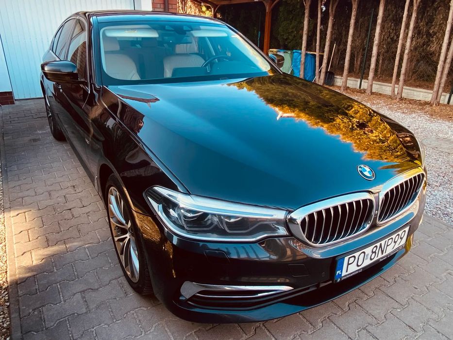 BMW Seria 5 BMW 540d Luxury Line, salon Polska
