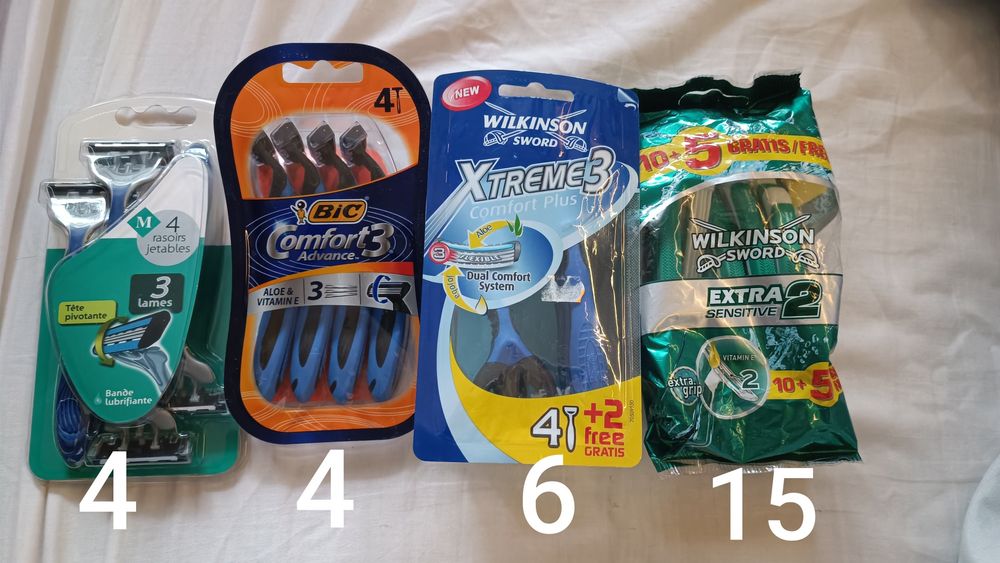 Станки одноразові для гоління