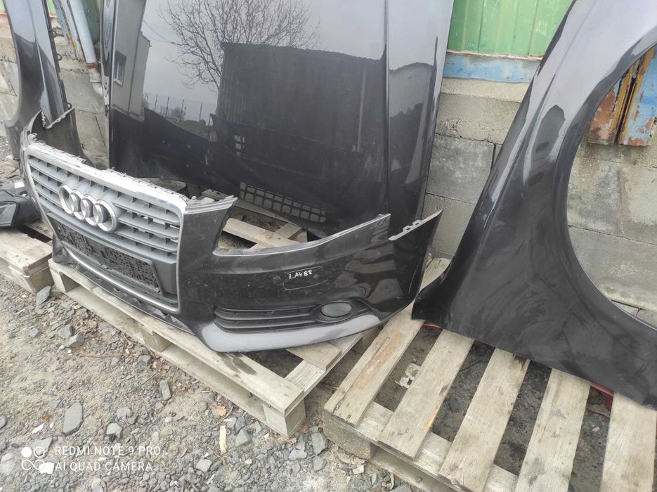 Audi a4 b8 LZ7L maska zderzak Xenon błotnik lampa wzmocnienie