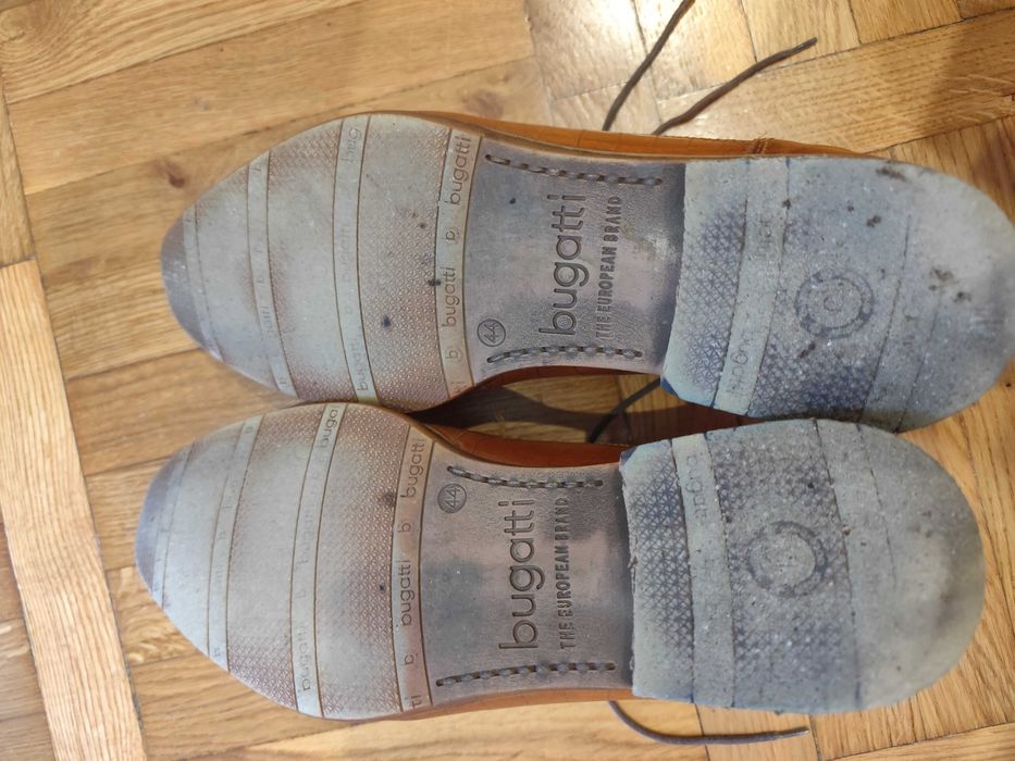Buty męskie skórzane brązowe Bugatti 44