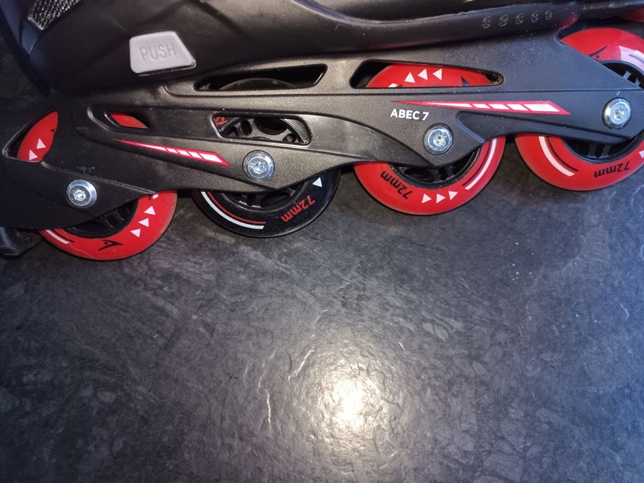 Rolki regulowane dziecięce Active Touch r. 33–37 | ABEC 7 | Stan BDB