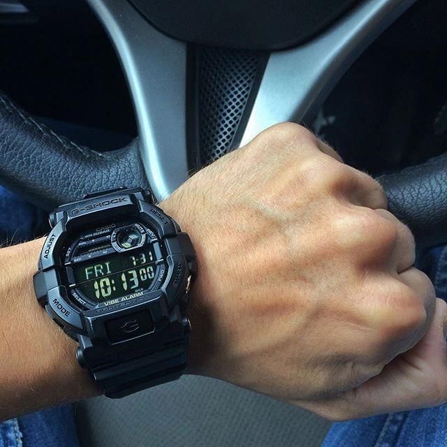 Мужские часы Casio GD-350-1B ! Оригинал! Фирменная гарантия 2 года!
