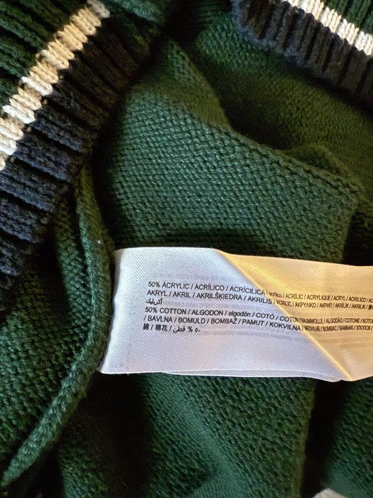 Zielony rozpinany sweter kardigan Mango