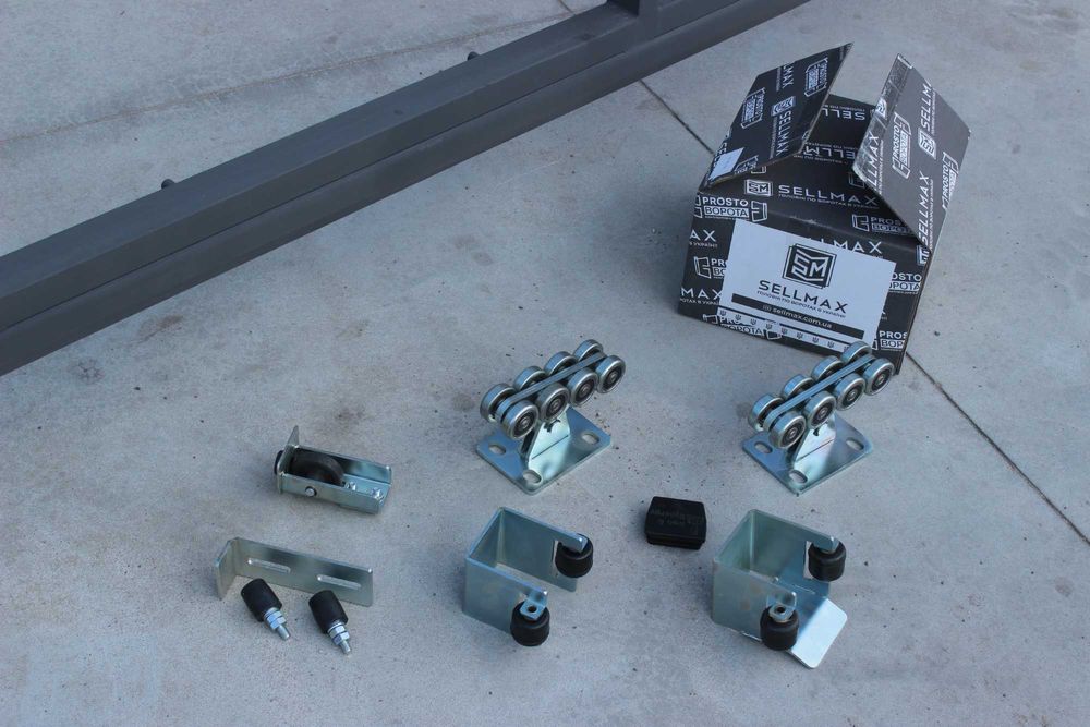 Комплект для откатных ворот, Фурнитура на откатные ворота, Ролики