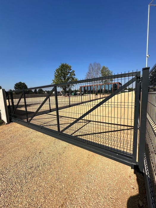 Ogrodzenie Panelowe 3D ogrodzenia Panele KOMPLET Transport