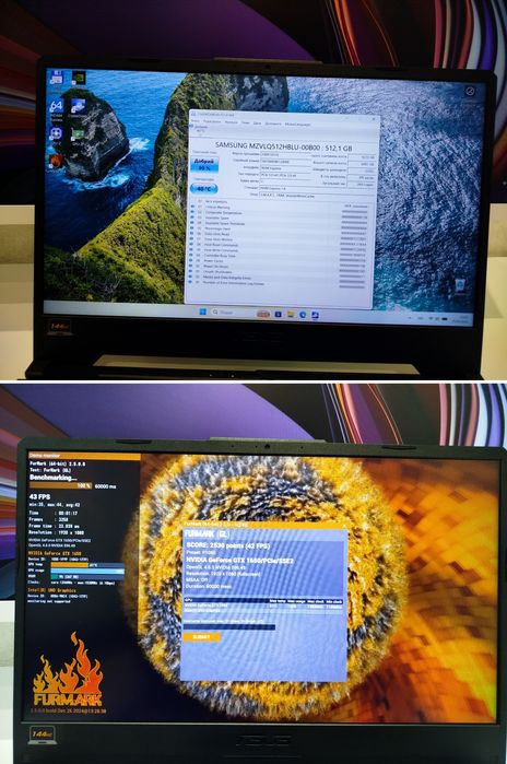 Asus TUF FX506 i5/24gb/GTX1650/SSD512gb