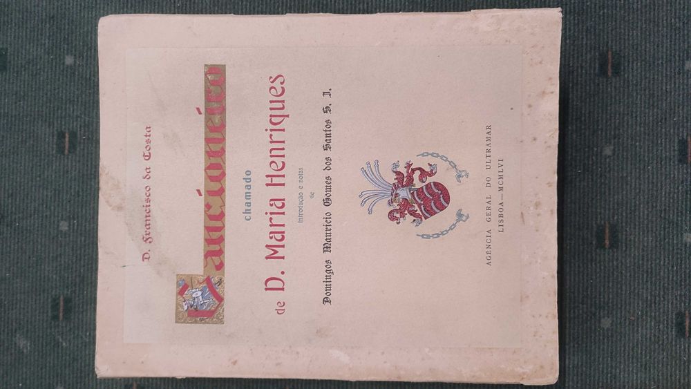 Cancioneiro chamado de D. Maria Henriques