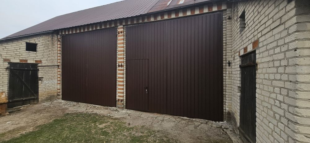 Bramy garażowe drzwi garażowe stalowe wrota wierzeje do stodoły obory