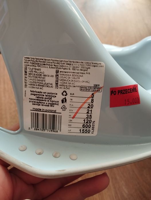 Nowa nakładka na sedes