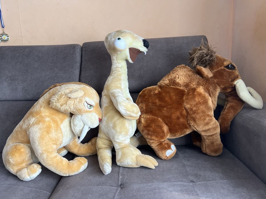 Epoka Lodowcowa Ice Age Maskotki Duże Zestaw Play By Play