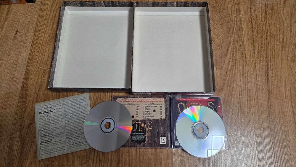 PC Outlaws Lucasarts premierowe wydanie big box
