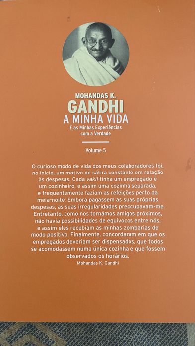 Gandhi - A minha vida e as minhas experiências com a verdade