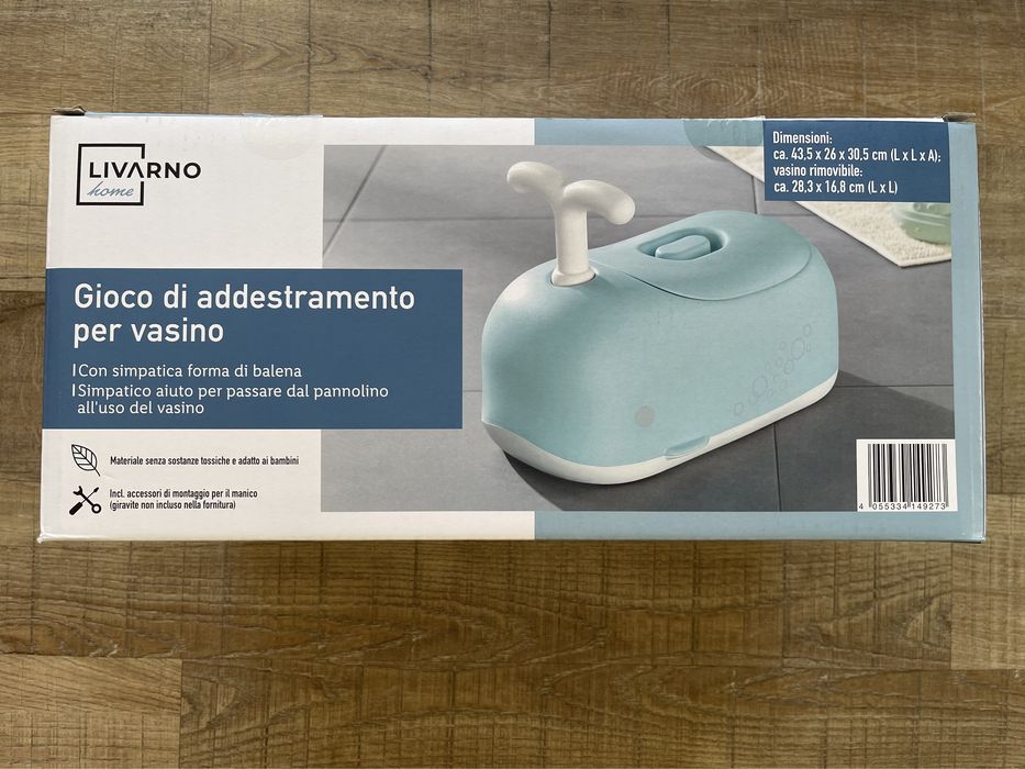 Bacio baleia com reservatório lavável