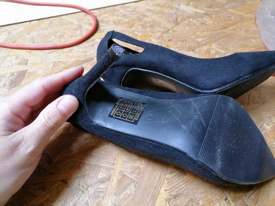 Czółenka damskie czarne rozm 36 bodyflirt Bonprix