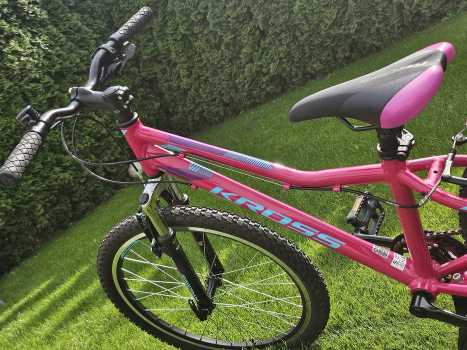 Rower Kross Lea 24' Jak Nowy różowy