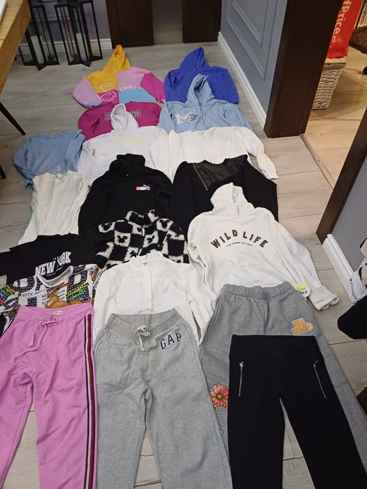 Paka ubrań dla dziewczynki r.152-158 -Modne ubrania