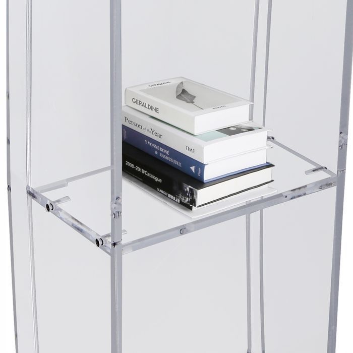 Vevor akrylowy podest stojący 119 cm przezroczysty podium premium