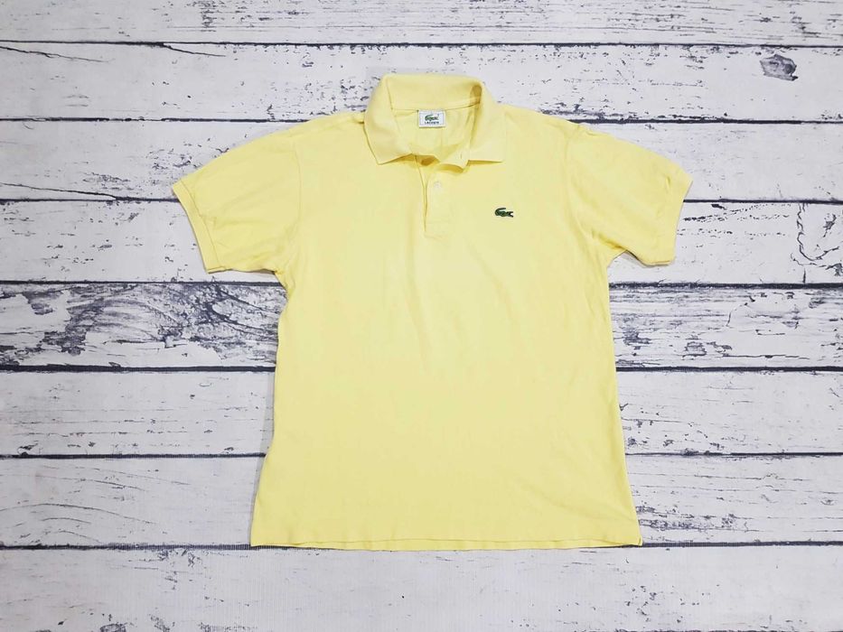 Lacoste * koszulka polo * żółta * męska * idealna * 4