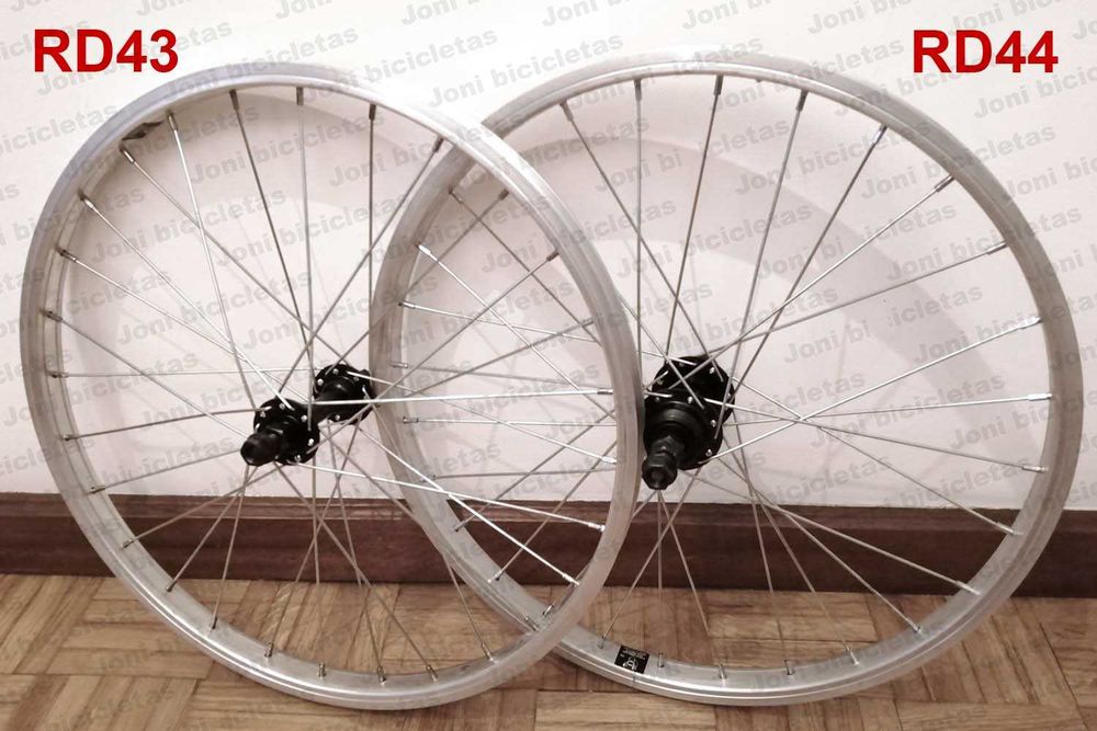 Rodas e aros de bicicleta (12, 14, 16, 18, 20, 24)