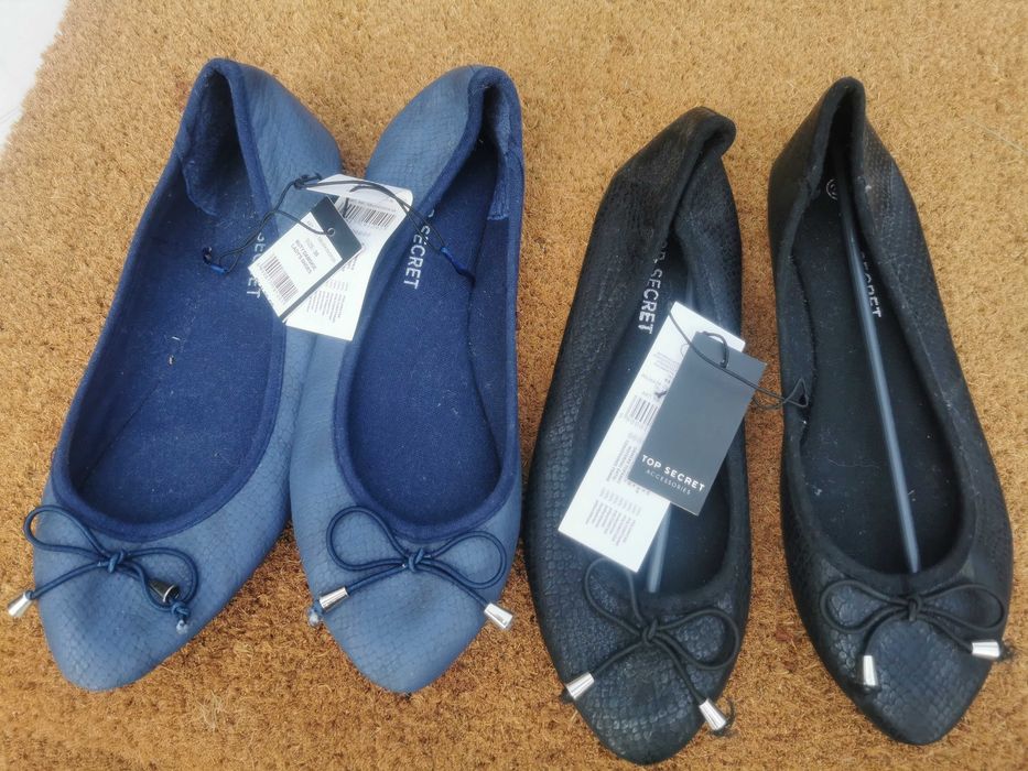 Baleriny balerinki buty damskie