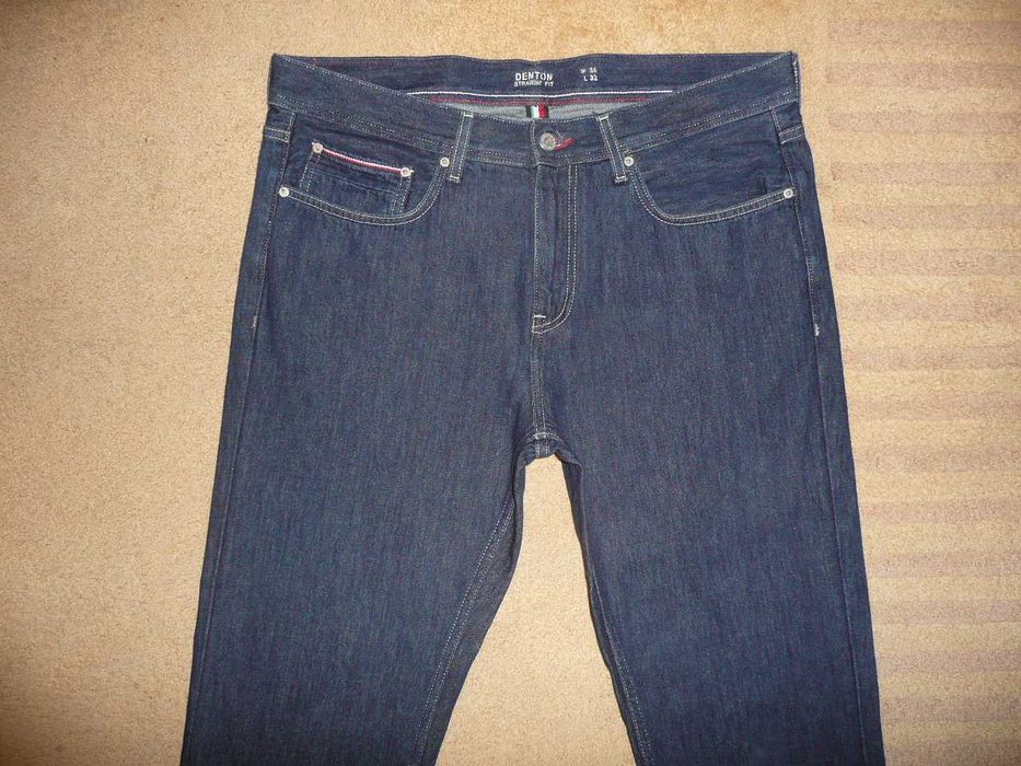 Spodnie dżinsy TOMMY HILFIGER W36/L32=48/109cm DENTON idealne
