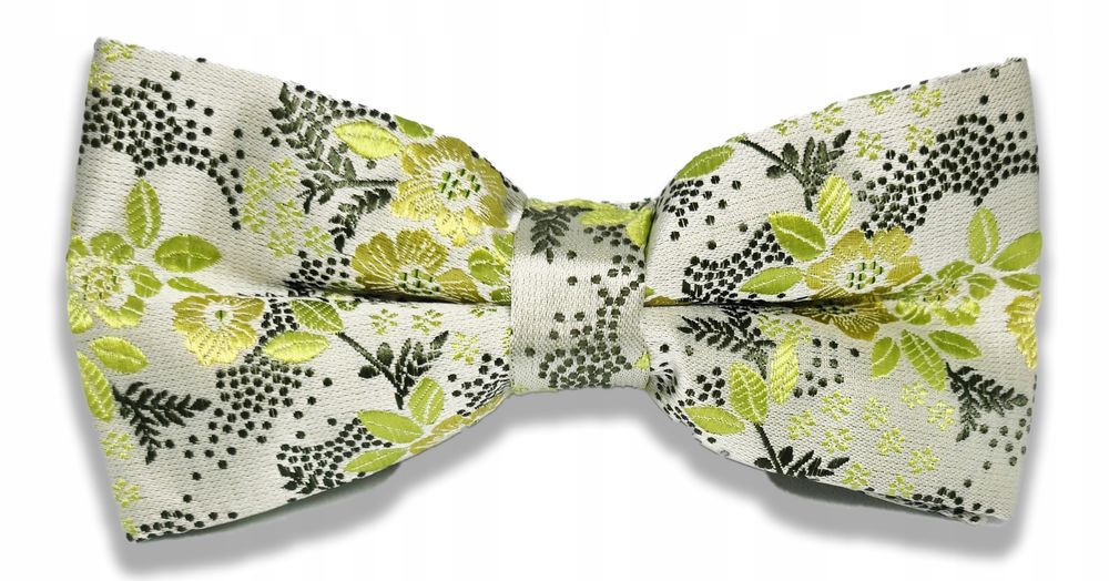 muszka piękna mucha męska tkana wzór 10