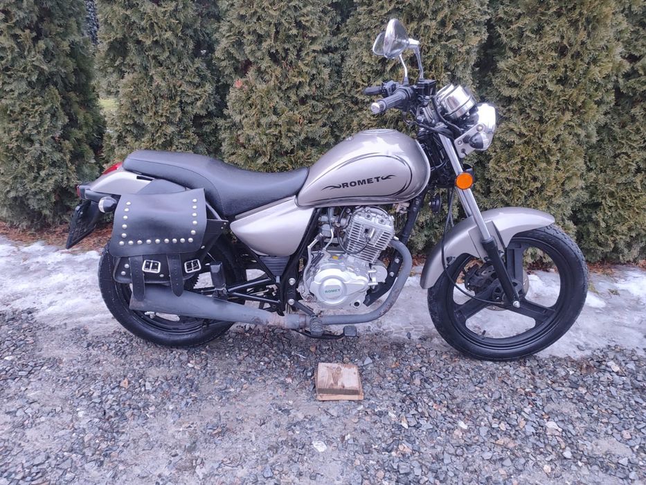 Romet soft chopper 125 mozliwy transport