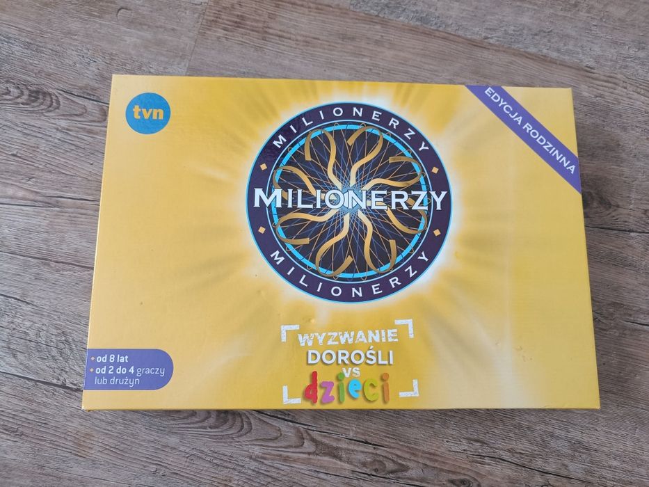 Gra planszowa "milionerzy"