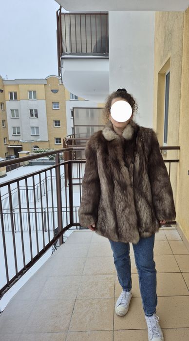 Futro naturalne z lisa