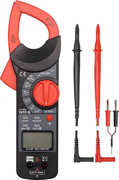 Miernik Cęgowy Multimetr 600V Yt-73091 Yato #
